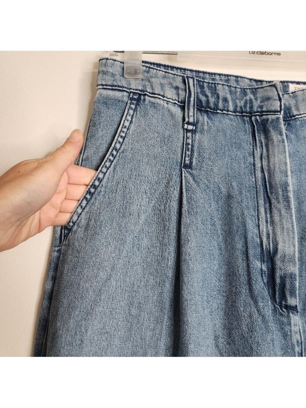 Rag & Bone The Aurora Pleated Trouser Jeans Size 27 X 31" L NWT - Picture 7 of 16